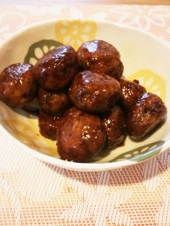 ☆イワシのつみれ→しょうがテリヤキ煮☆-レシピのメイン写真
