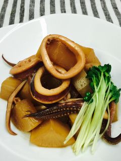 いかと大根の煮物-レシピのメイン写真
