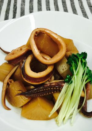 いかと大根の煮物-レシピのメイン写真