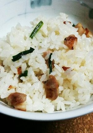 鶏と焼きネギのごはん-レシピのメイン写真