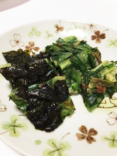 子供に野菜を♡緑野菜と納豆でお焼き-レシピのメイン写真