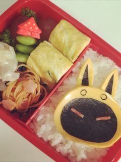 キャラ弁*妖怪ウォッチ*ベイダーモード-レシピのメイン写真