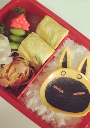 キャラ弁＊妖怪ウォッチ＊ベイダーモード-レシピのメイン写真