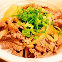 A picture of 激うま♡̷彼も大好き絶品牛丼☆.