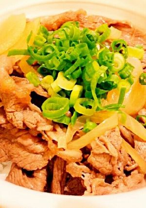 激うま♡̷彼も大好き絶品牛丼☆-レシピのメイン写真