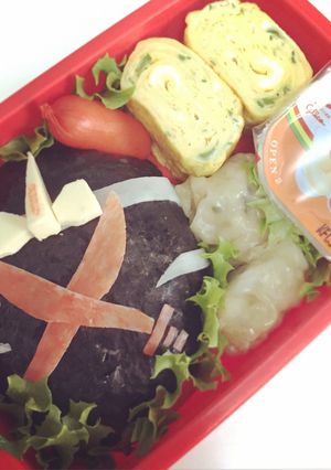 キャラ弁*仮面ライダーゴースト*武蔵魂-レシピのメイン写真