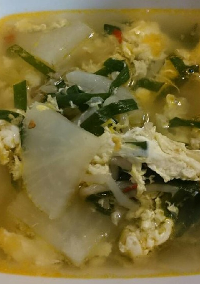 大根の中華風スープ-レシピのメイン写真