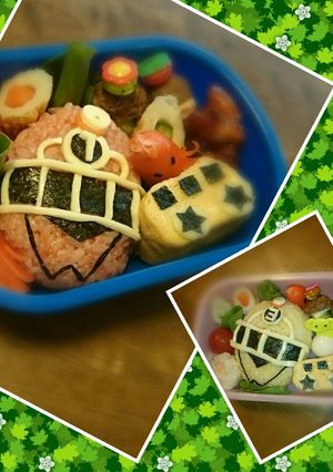 キャラ弁 トッキュージャー-レシピのメイン写真