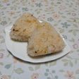 梅干し苦手にぴったり。天かす焼きおにぎり