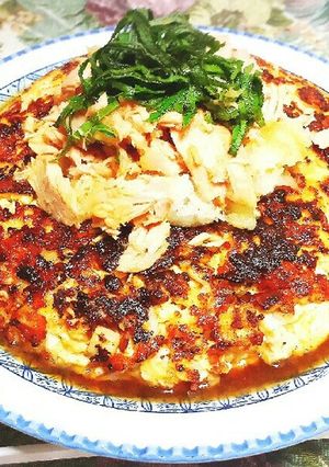 長芋蓮根のふわとろバーグ♥ツナおろしだれ-レシピのメイン写真