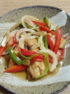 レンジと白だしで簡単♬鯵の南蛮漬け!-レシピのメイン写真