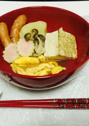 だし巻き卵ときのこの和風ポトフ-レシピのメイン写真