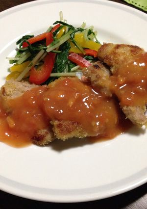 カツレツとトマトソース-レシピのメイン写真