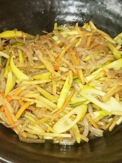 四方竹入り金平ごぼう-レシピのメイン写真