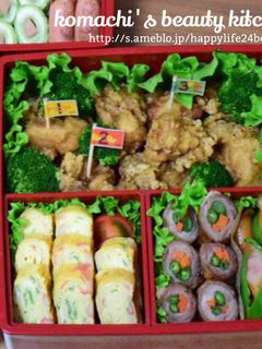 運動会 ♡ 行楽弁当 おかず① お弁当-レシピのメイン写真