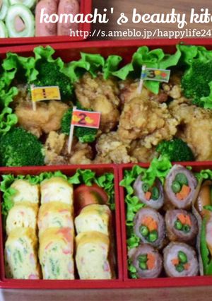 運動会 ♡ 行楽弁当 おかず① お弁当-レシピのメイン写真
