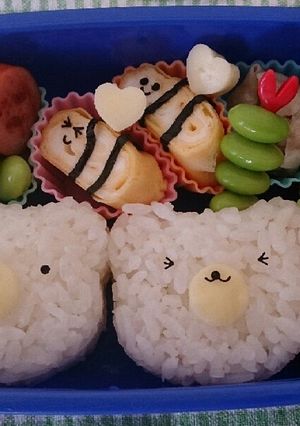 くま弁当-レシピのメイン写真