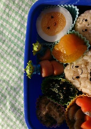 オニギリくん弁当-レシピのメイン写真