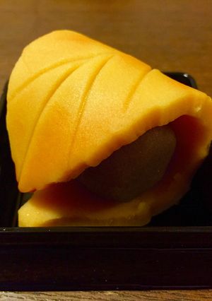 創作練り切り 紅葉-レシピのメイン写真