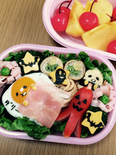 秋の遠足♪ぐでたま弁当-レシピのメイン写真
