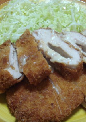 ・+♬*゜ 鳥肉チーズカツ・+♬*゜-レシピのメイン写真