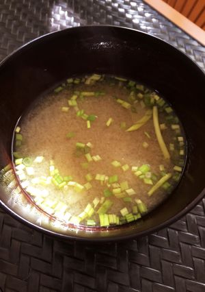 京都のおばんざい＊みょうがのお味噌汁-レシピのメイン写真