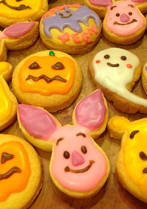ハロウィン☆プーさんアイシングクッキー-レシピのメイン写真