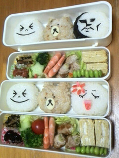 キャラ弁 簡単!~ラインキャラクター~-レシピのメイン写真