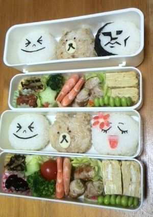 キャラ弁 簡単!~ラインキャラクター~-レシピのメイン写真
