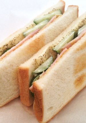 飽きない始業15分前の朝食トーストサンド-レシピのメイン写真