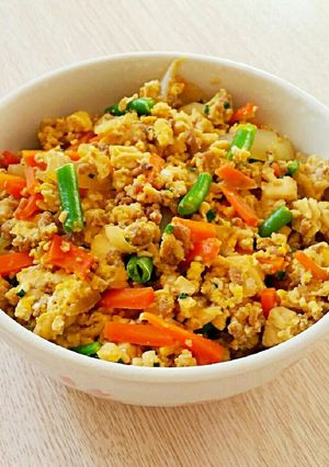 常備菜に♡おふくろの味♡炒り豆腐-レシピのメイン写真