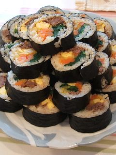 韓国風のり巻き-レシピのメイン写真