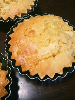 さつまいものカップケーキ(乳アレ対応)-レシピのメイン写真
