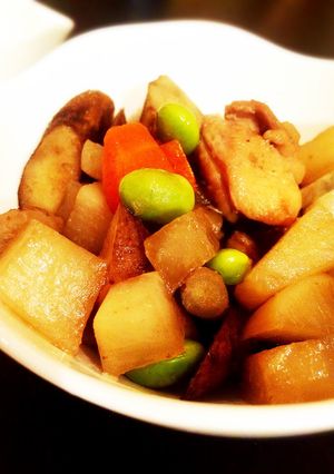 ころころ大根と牛蒡人参の煮物-レシピのメイン写真