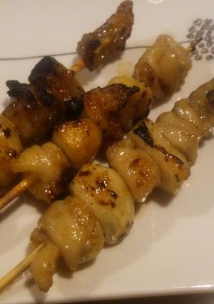 皮ニンニク串-レシピのメイン写真