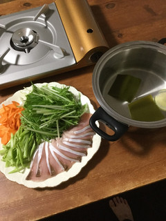 昆布とかぼすで鰤しゃぶ-レシピのメイン写真