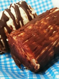 ビスケットで!コーヒーチョコケーキ♡-レシピのメイン写真