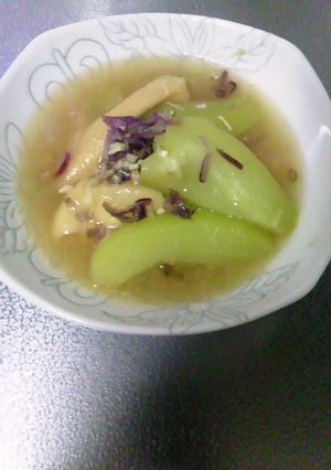 隼人瓜の煮物-レシピのメイン写真