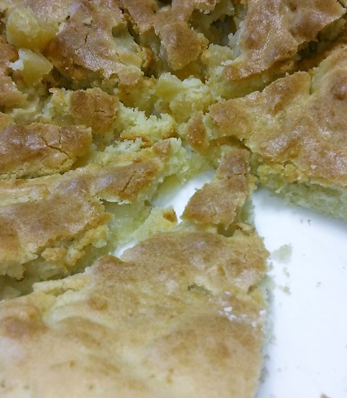 混ぜて焼くだけ☆サクサクりんごケーキ-レシピのメイン写真