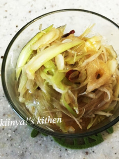 ラーメントッピング用ネギ醤油-レシピのメイン写真
