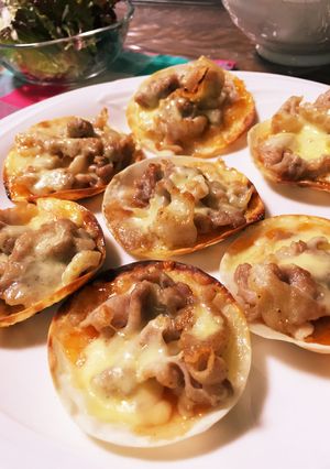 超簡単！餃子の皮でトルティーヤ風☆-レシピのメイン写真