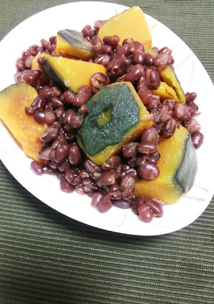カボチャと小豆缶で、簡単いとこ煮-レシピのメイン写真