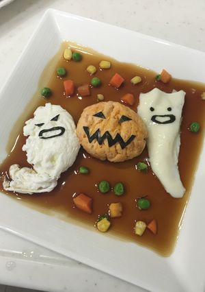 ハロウィンエッグ-レシピのメイン写真