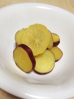 さつまいもレモン煮*-レシピのメイン写真