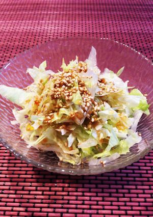 レタスサラダ 叙々苑ドレッシング-レシピのメイン写真