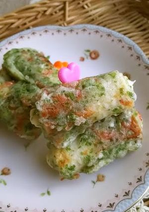 ☆竹輪の青のりの天ぷらチーズイン☆お弁当-レシピのメイン写真