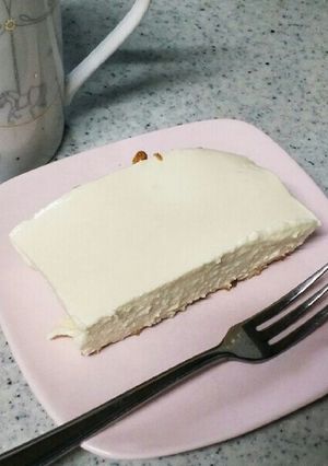 糖質制限の簡単美味しいレアチーズケーキ♪-レシピのメイン写真