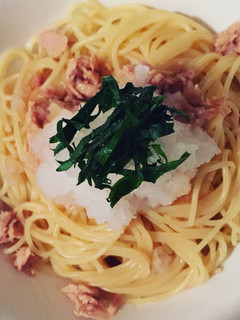 5分で完成!シーチキン&大根おろしパスタ-レシピのメイン写真