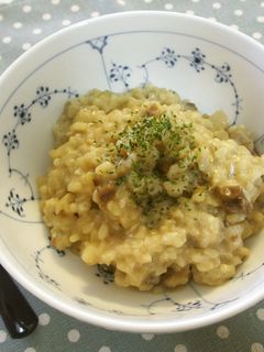 ポルチーニ×ゴルゴンゾーラのリゾット♡-レシピのメイン写真