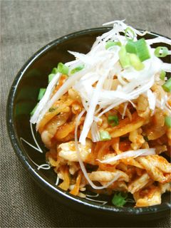鶏皮のピリ辛コチュジャン和え✿-レシピのメイン写真